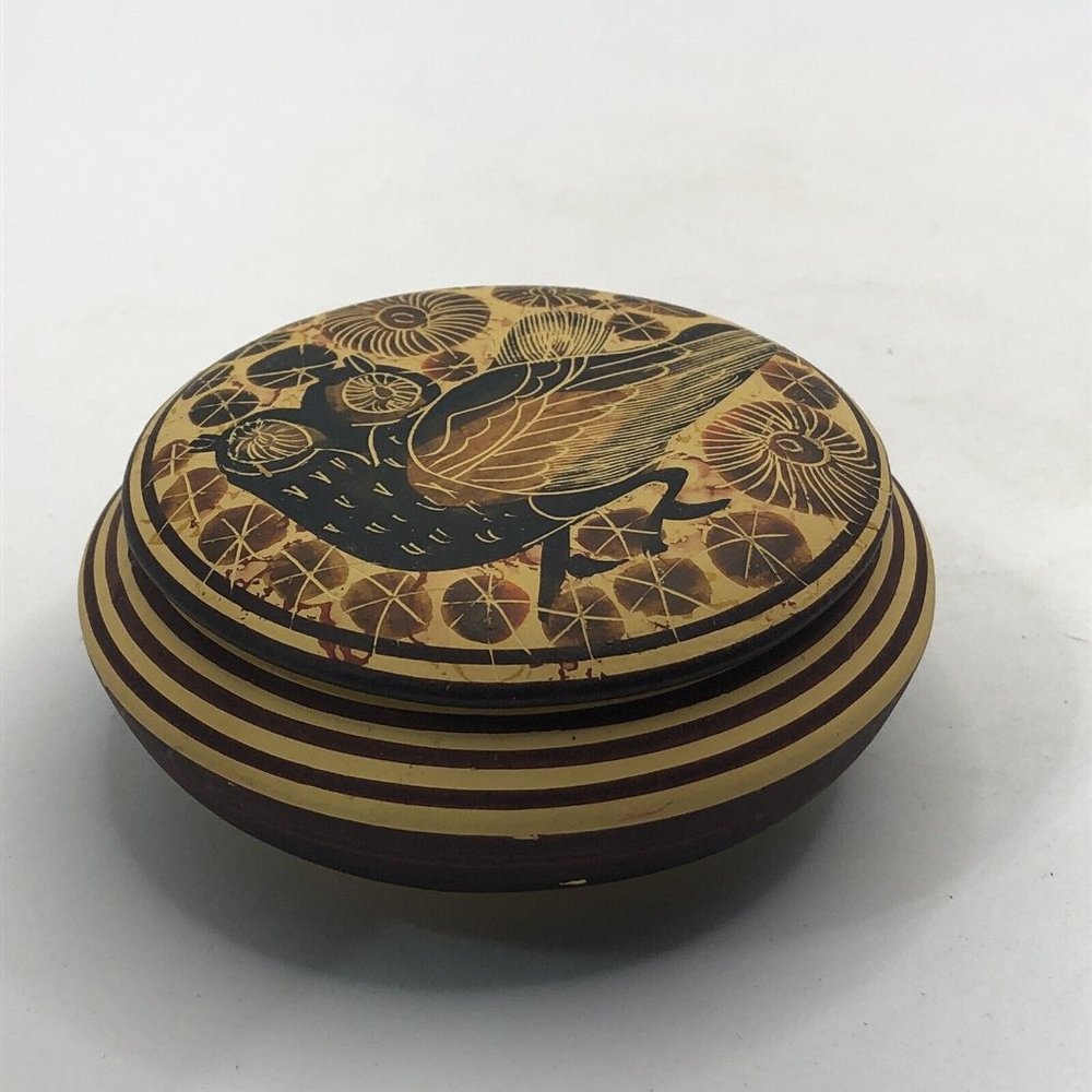 vintage trinket Corinthian Perido 550 BC #137B owl